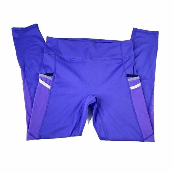 Fabletics Trinity MR Legging 7/8 Electric Violet - Picture 2 of 8